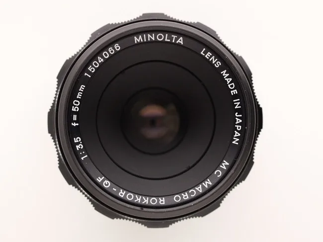 Minolta Rokkor-QF 50mm f/3.5 MC Macro