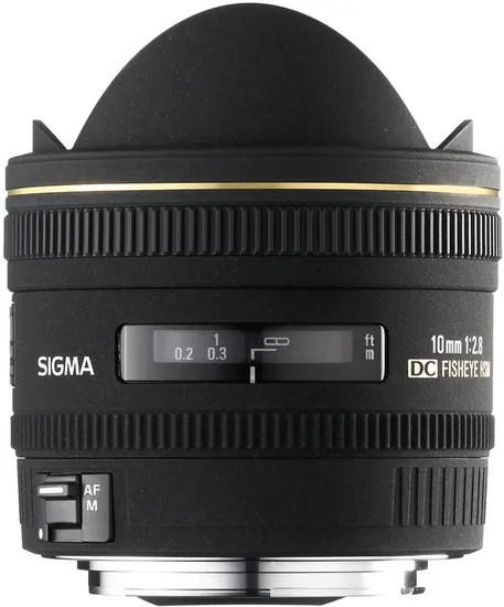 Sigma AF 10mm f/2.8 EX DC Fisheye HSM