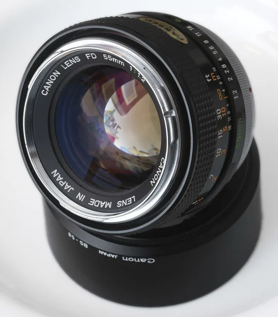 Canon FD 55mm f/1.2