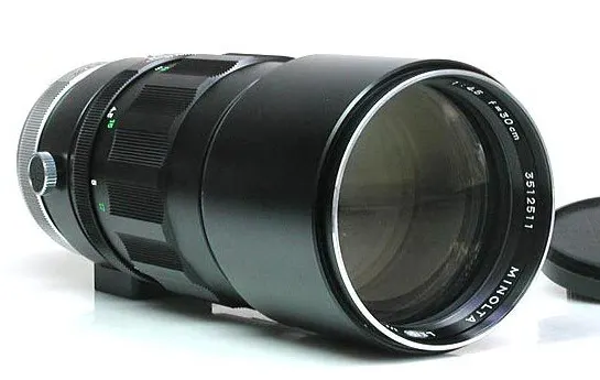 Minolta MC 300mm f/4.5 Tele Rokkor-HF