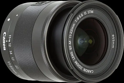 Canon EF-M 11-22mm f/4-5.6 IS STM