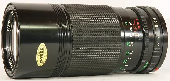 Canon FDn 70-150mm f/4.5