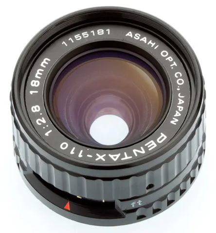 Pentax-110 18mm f/2.8