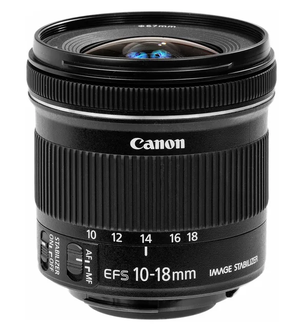 Canon EF-S 10-18mm f/4.5-5.6 IS STM