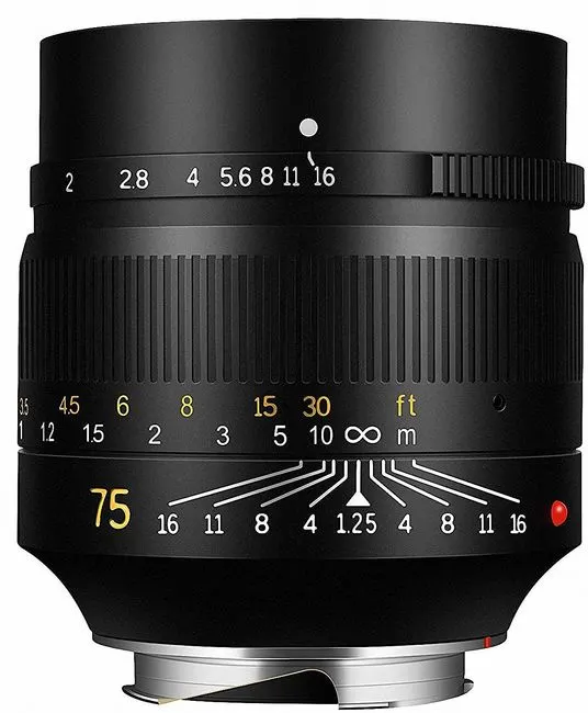 7Artisans 75mm f/1.25