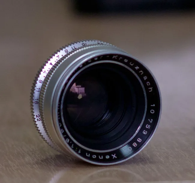 Schneider-Kreuznach Xenon 50mm f/1.9