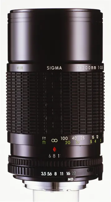Sigma MF 200mm f/3.5 Telephoto