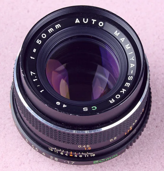 Auto Mamiya-Sekor CS 50mm f/1.7