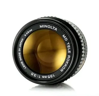 Minolta MC Tele Rokkor-QD 135mm f/3.5