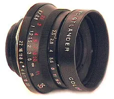 Voigtlander 35mm f/2.5 Color-Skopar -Type