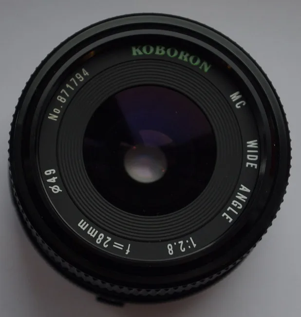 Koboron 28mm f/2.8 MC Wide Angle