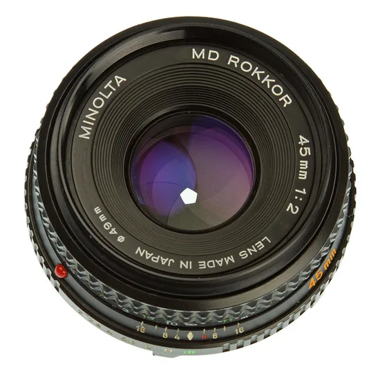 Minolta MD Rokkor 45mm f/2
