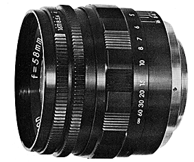 Tamron 58mm f/1.2 T mount model 380