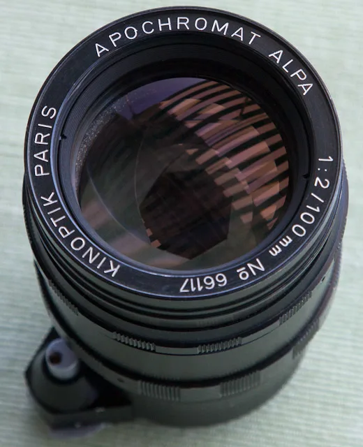 Kinoptik Paris Apochromat Alpa 100mm f/2