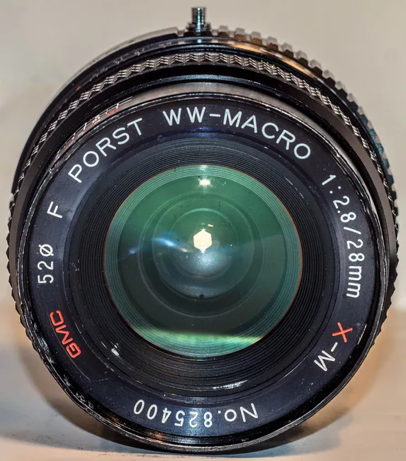 Porst WW-Macro 28mm f/2.8 X-M GMC