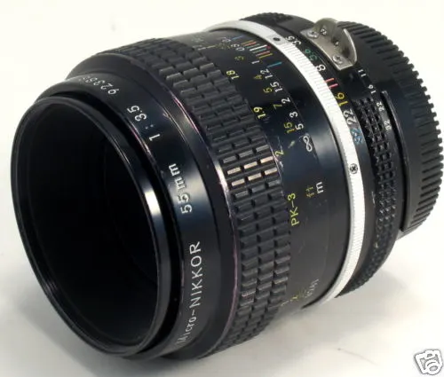 Nikon Micro Nikkor 55mm f/3.5 Ai
