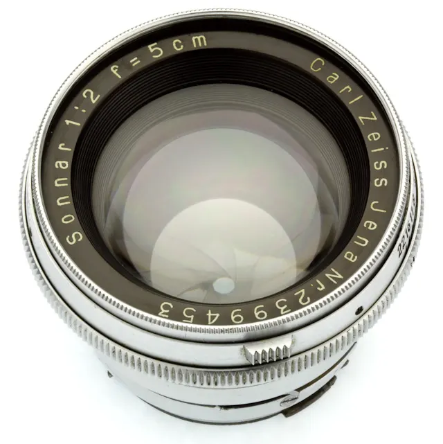 Carl Zeiss Jena Sonnar 50mm f/2