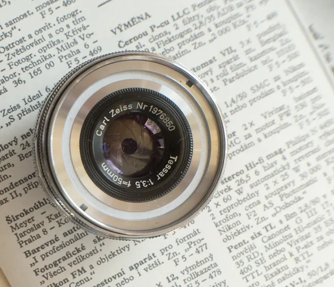 Carl Zeiss Tessar 50mm f/3.5