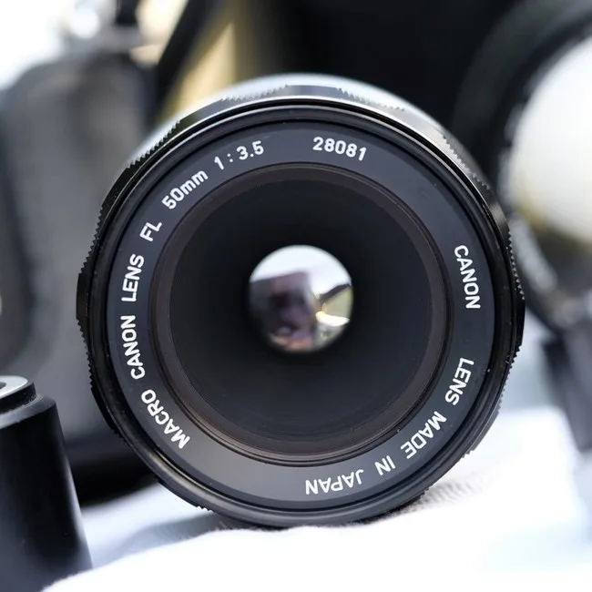 Canon FL 50mm f/3.5 Macro