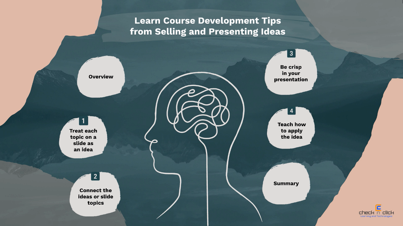 Learn Course Development from Selling and Presenting Ideas