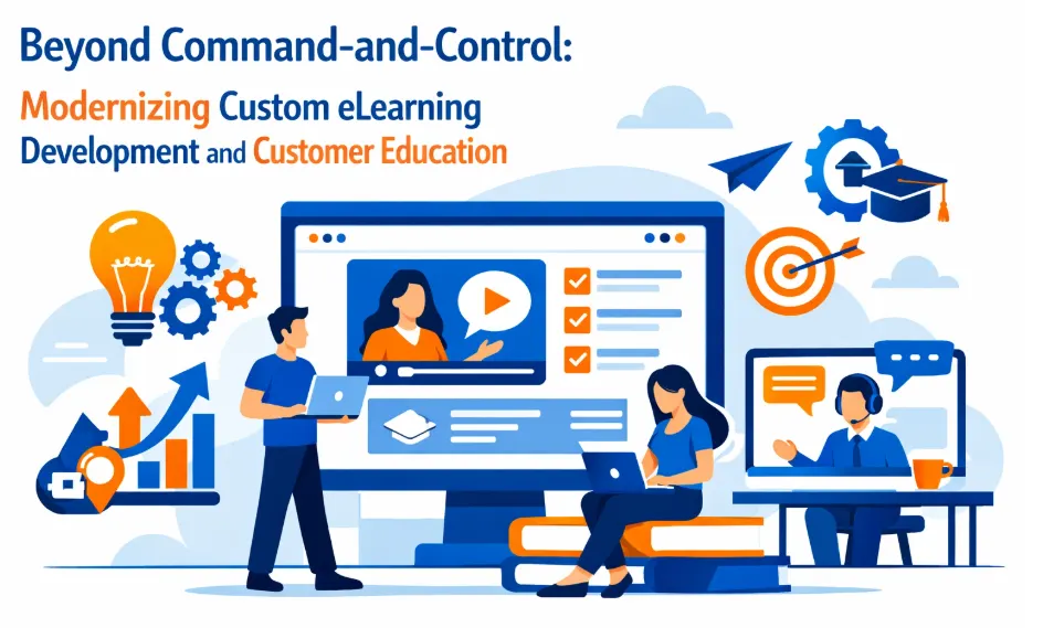 Elearning Customer Management Example Custom eLearning & Customer Education: Beyond Control