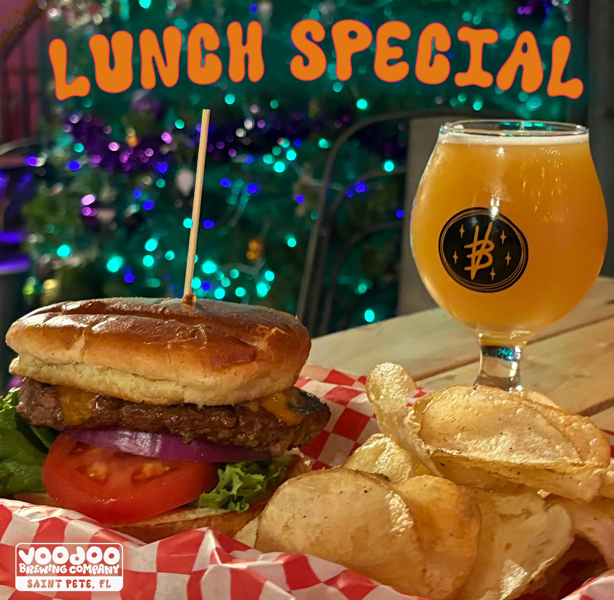 $15 Burger & Beer Special