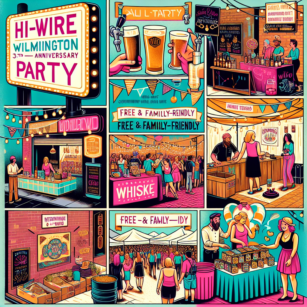 Hi-Wire Wilmington's 3rd Anniversary Party
