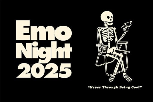Emo Night 2025 "Never Through Being Cool"