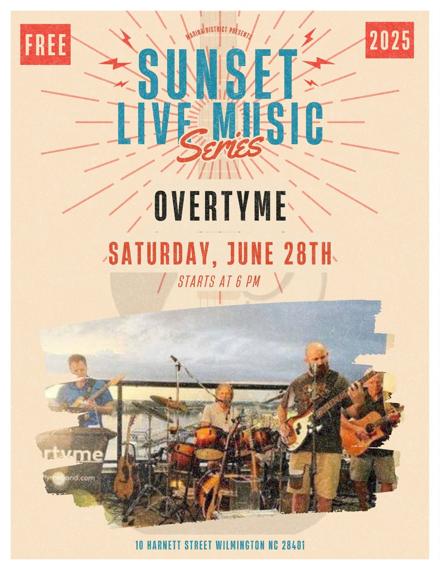 Overtyme - FREE LIVE MUSIC @ Sunset Live Music Series