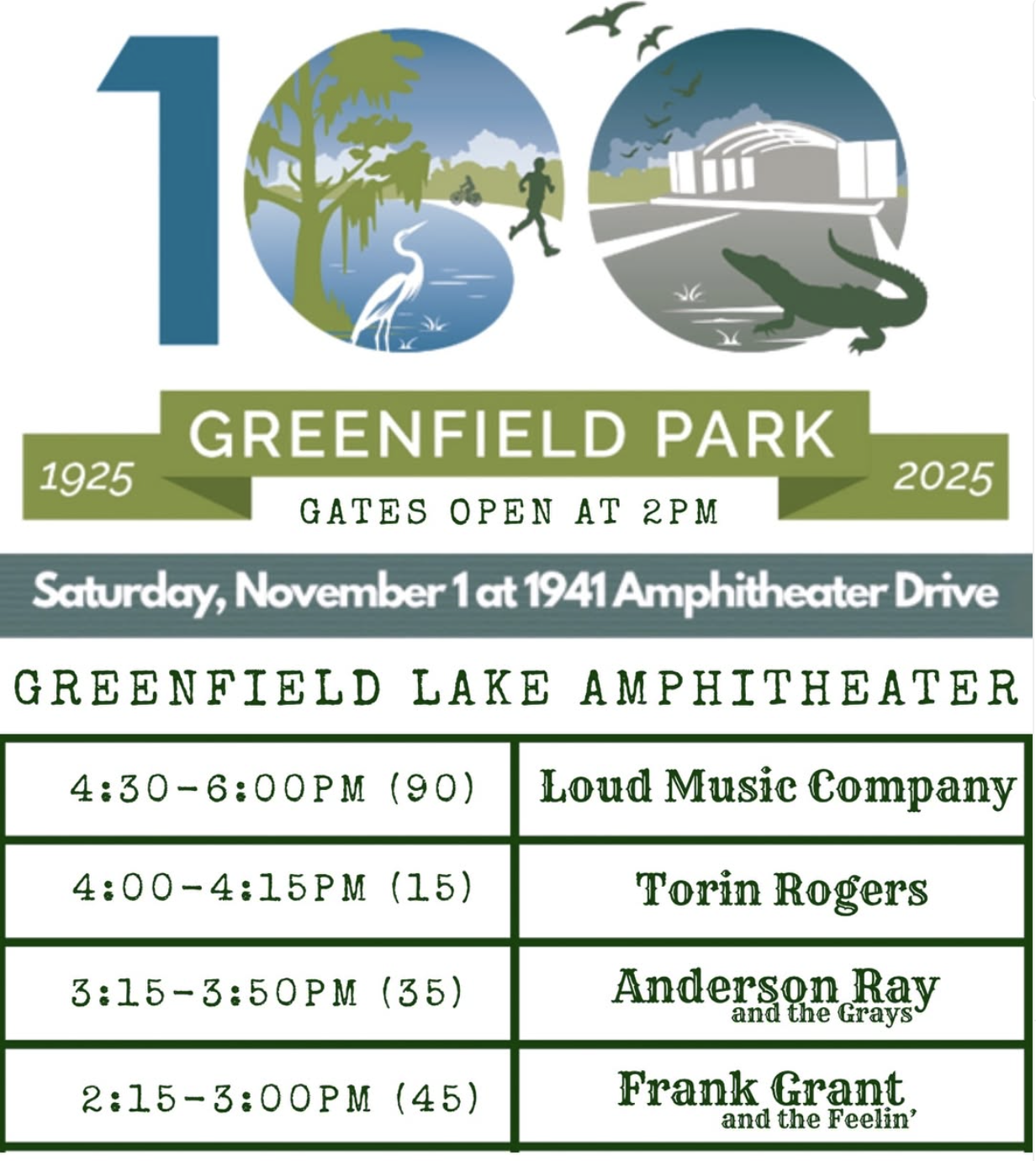 Centennial Celebration of Greenfield Park