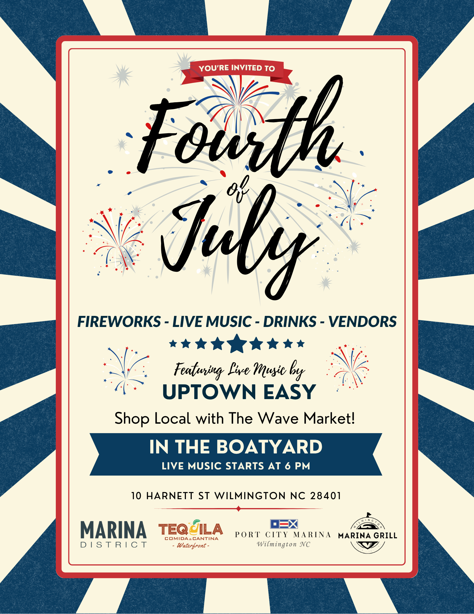 π July 4th Celebration in the Boatyard πΆ