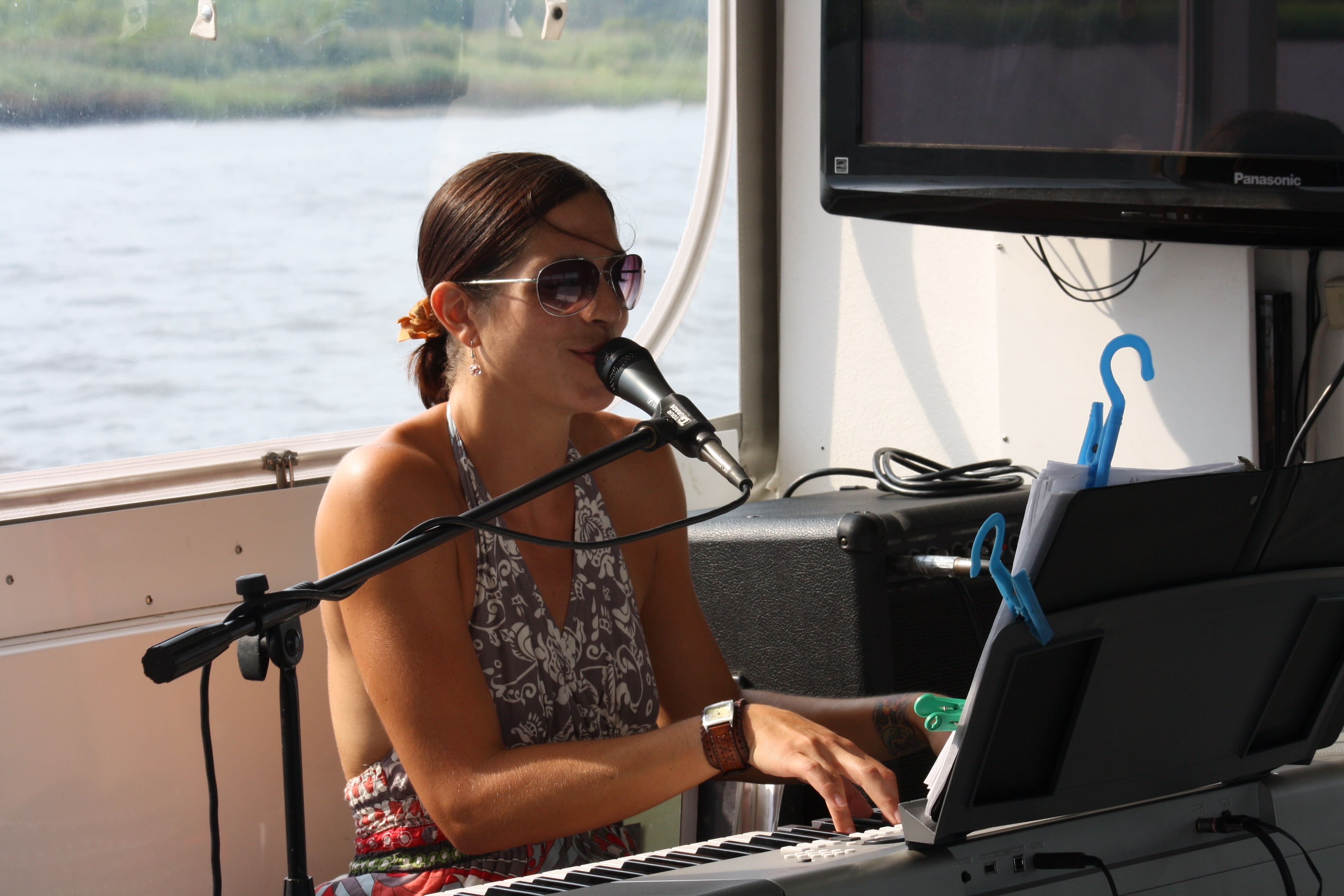 Sunset River Cruise with Live Music Aboard Wilmington Water Tours