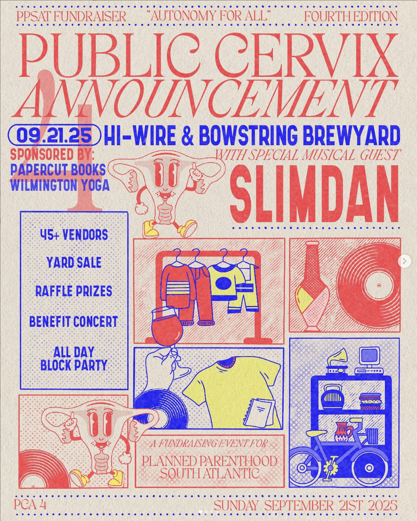 Public Cervix Announcement Benefit Concert