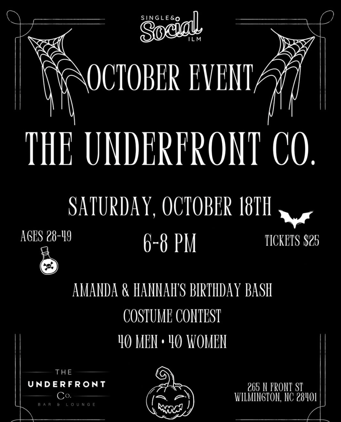 Single and Social Halloween Bash
