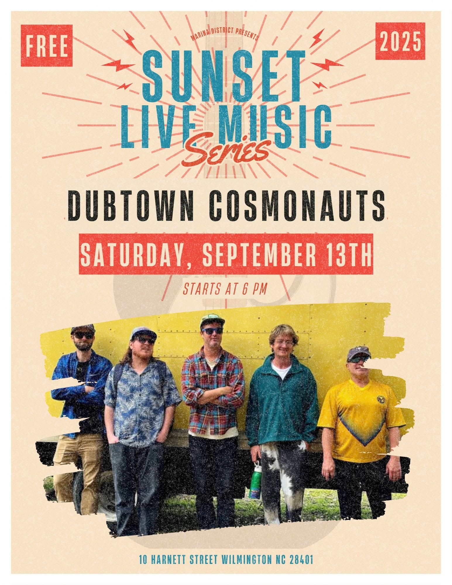 Dubtown Cosmonauts - FREE LIVE MUSIC @ Sunset Live Music Series