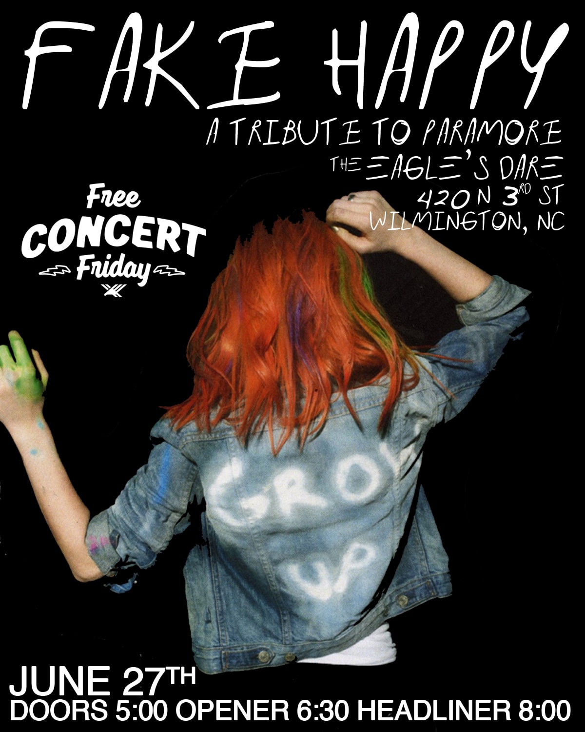 Free Concert Friday: Paramore Tribute