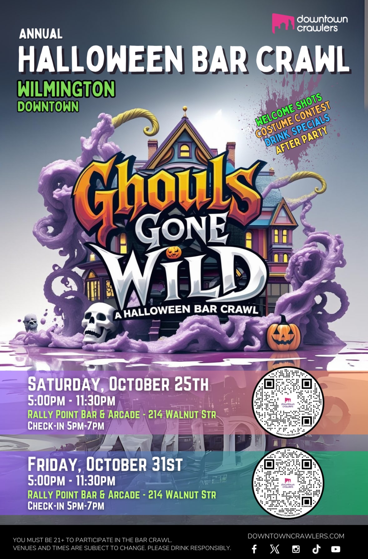 Halloween Bar Crawl