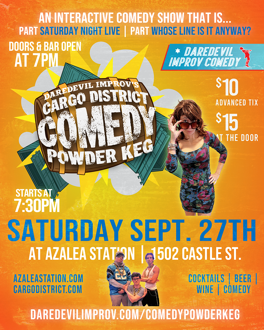 The Comedy Powder Keg!