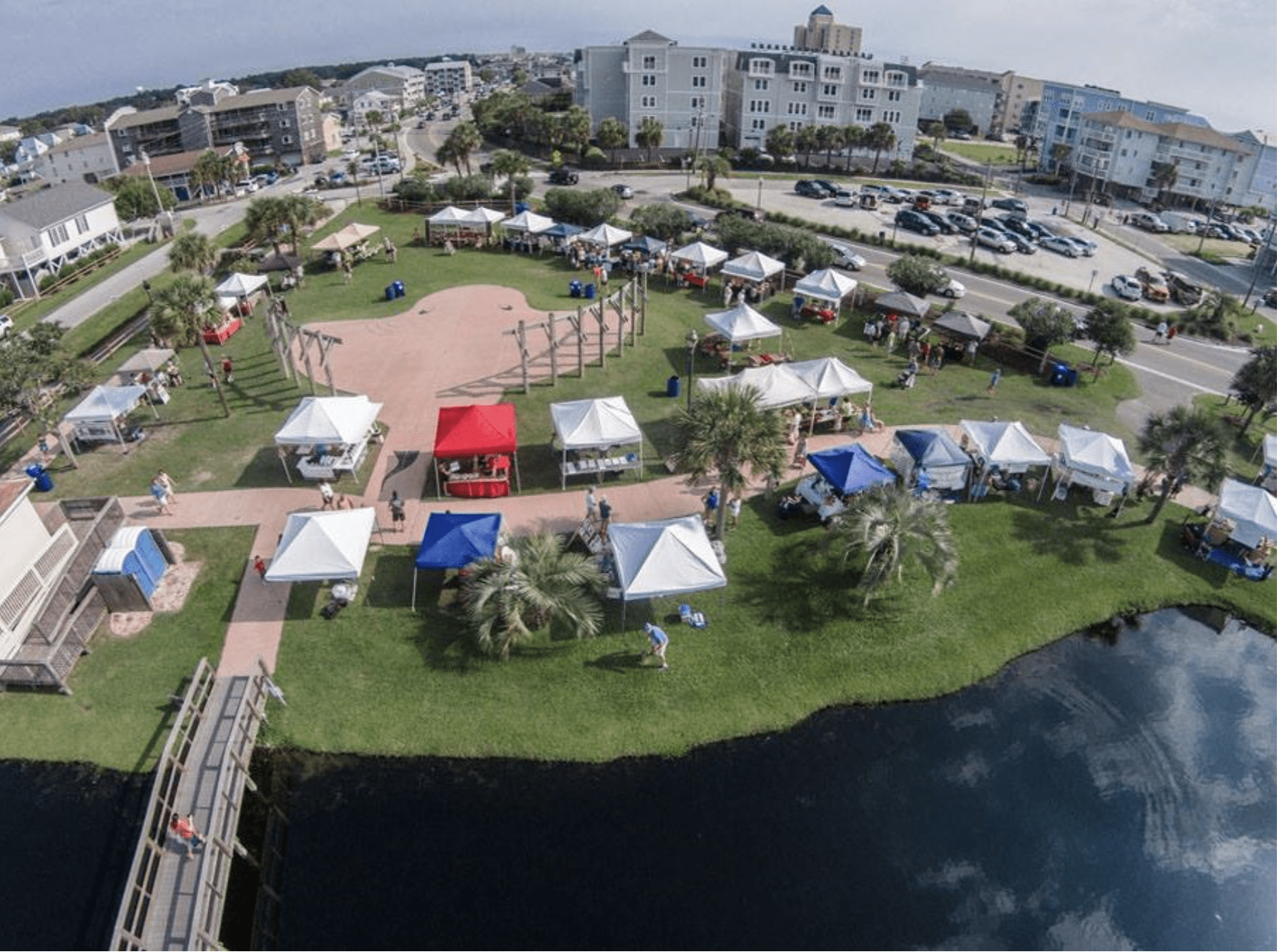 Market at the Lake at Carolina Beach Lake