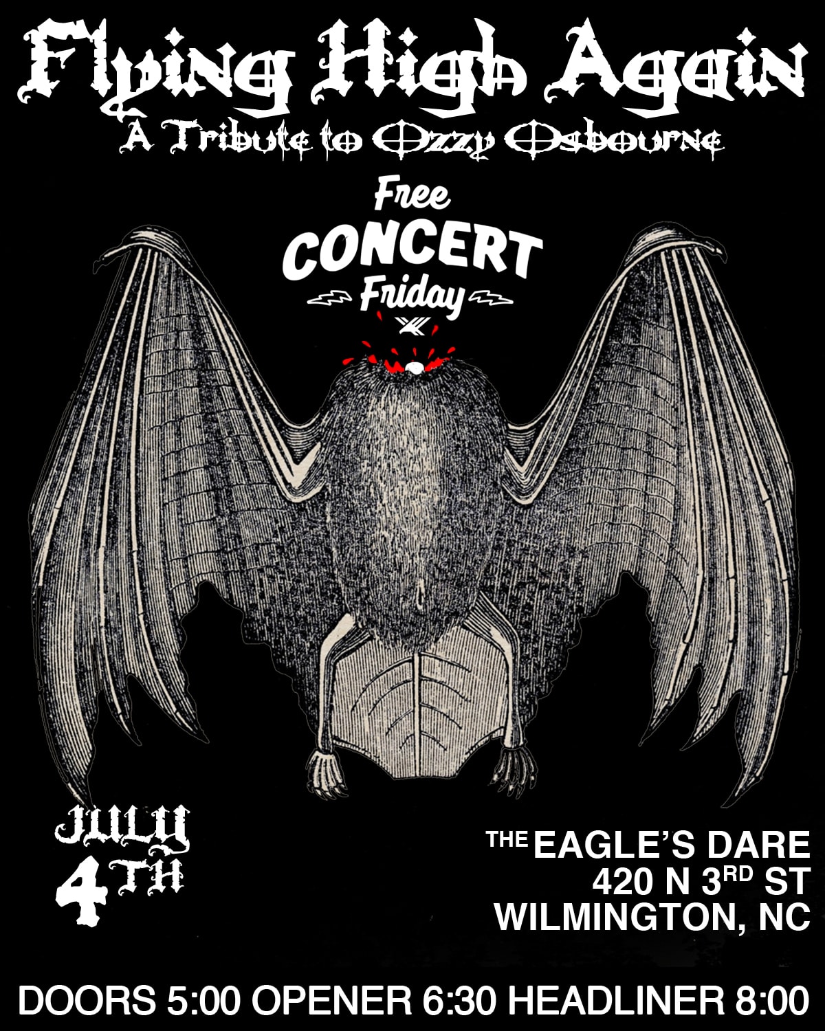 Free Concert Friday: Ozzy Osbourne Tribute