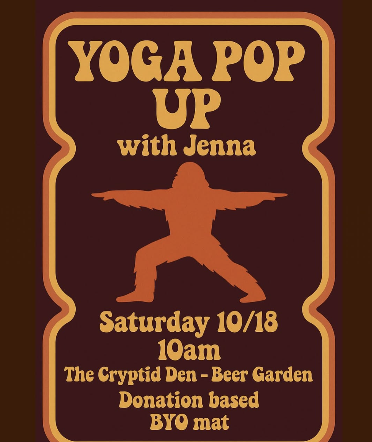 Yoga Pop Up