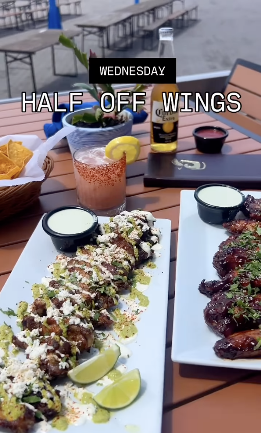 Half off Wings