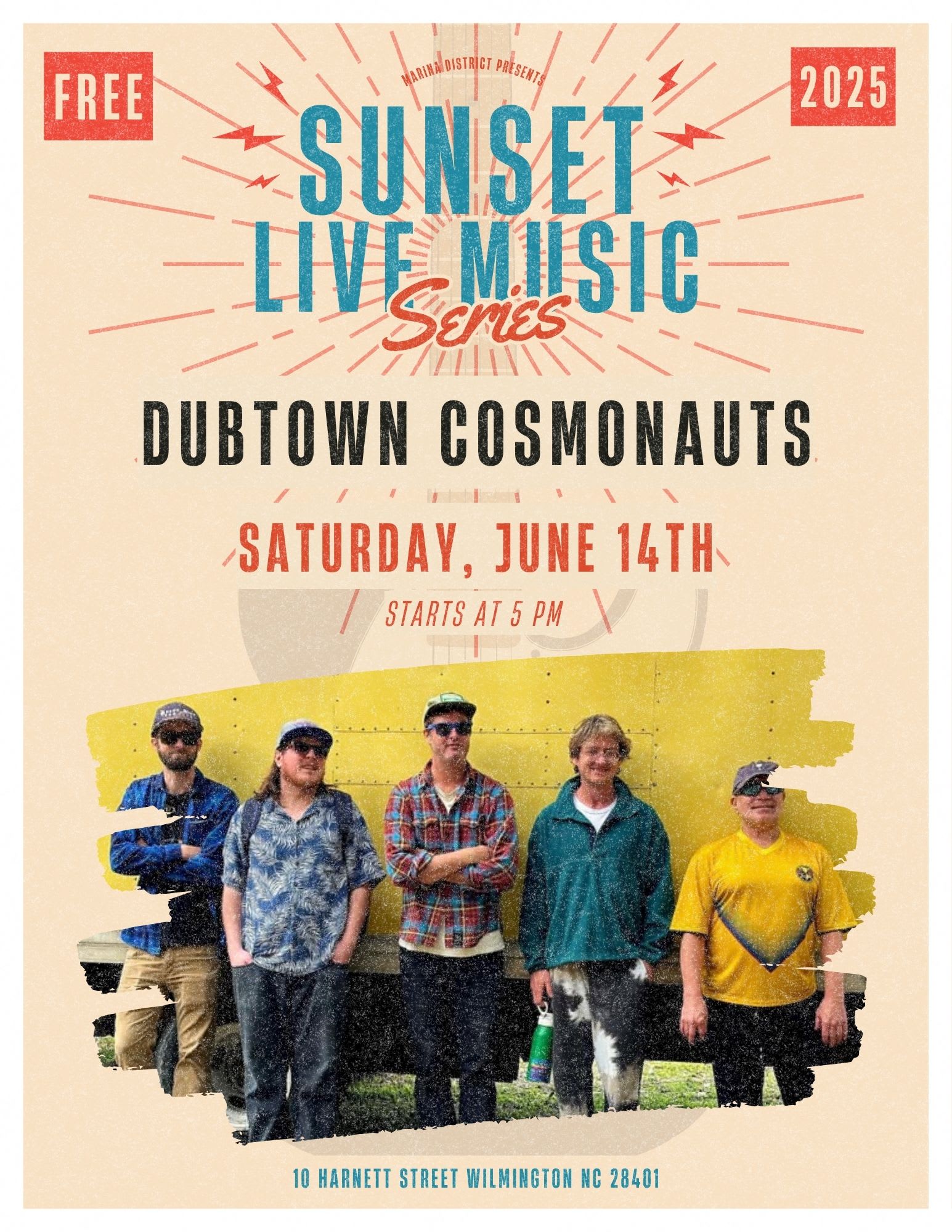 Dubtown Cosmonauts- FREE LIVE MUSIC @ Sunset Live Music Series