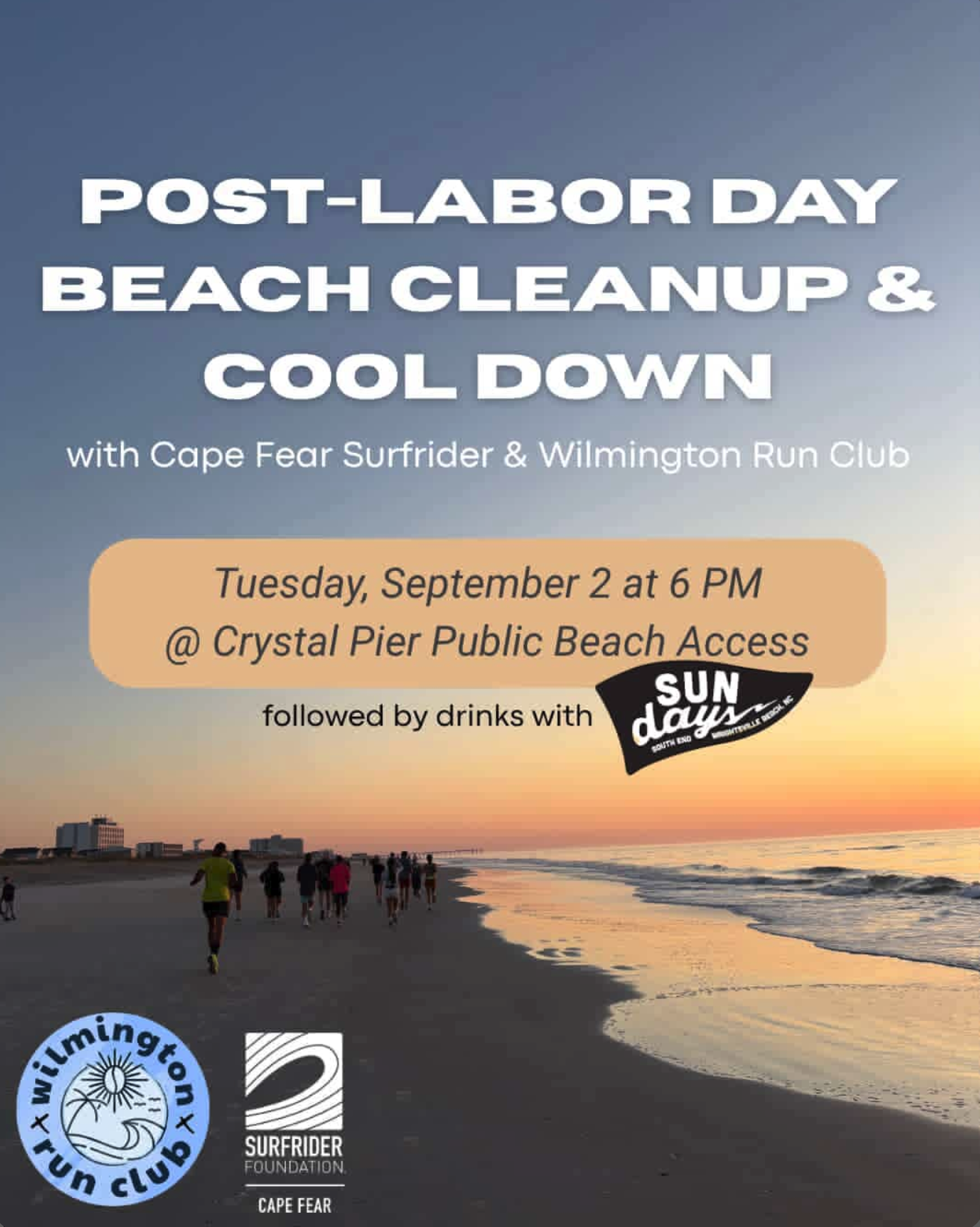 Beach Clean Up and Cool Down