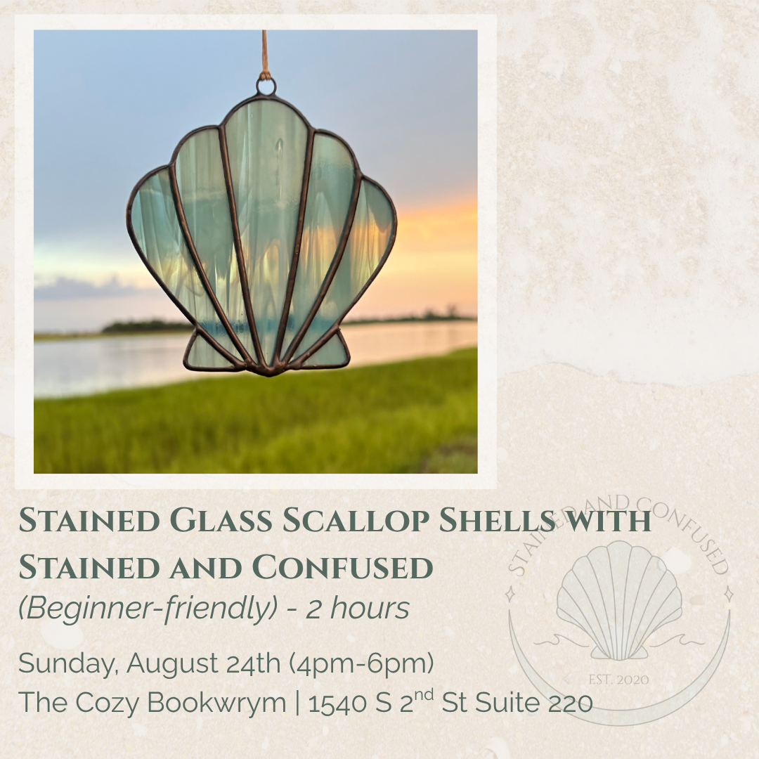 Stained Glass Scallop Shell Workshop