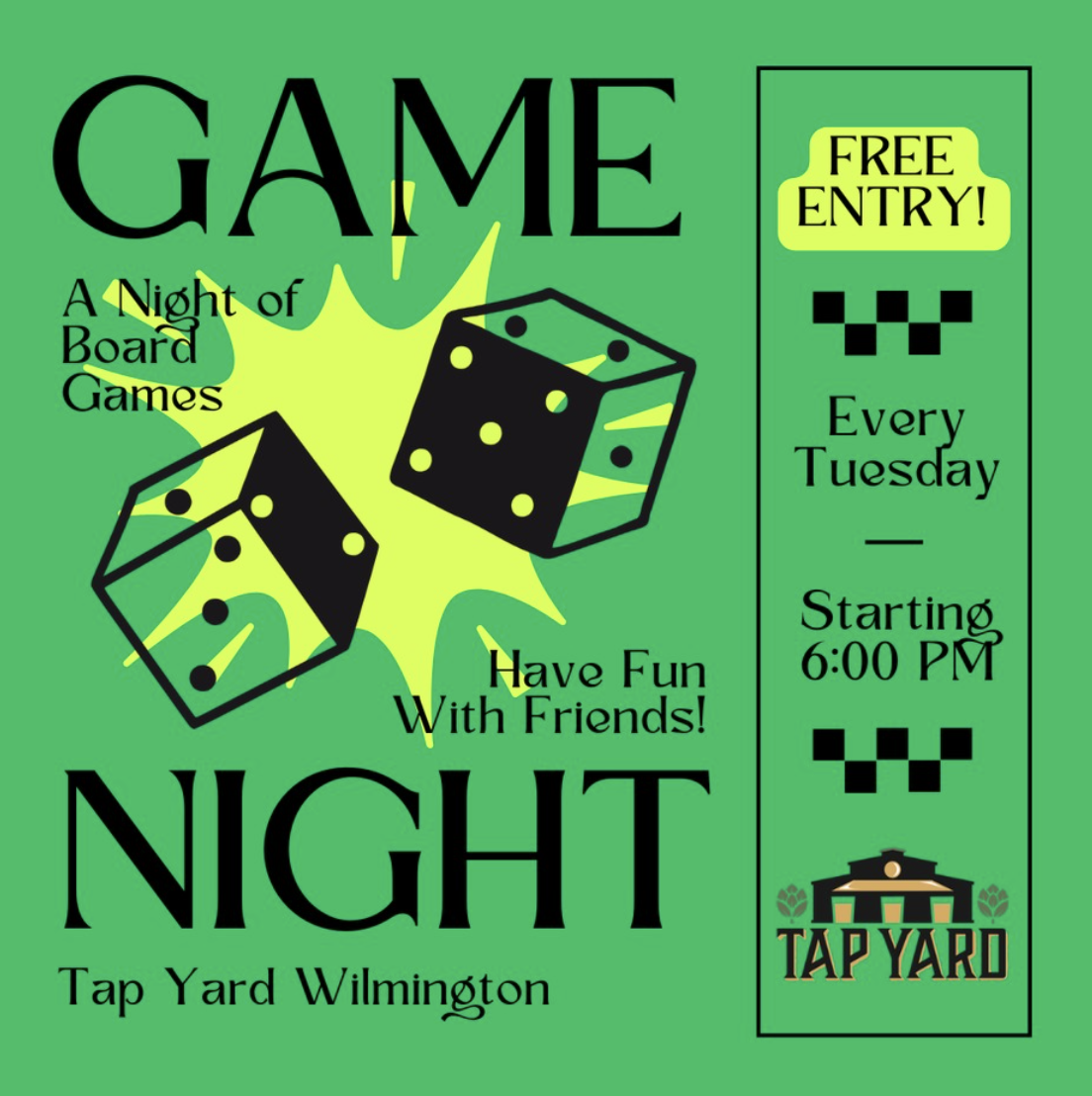 Tap Yard Game Night