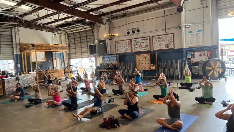 Yoga on Tap