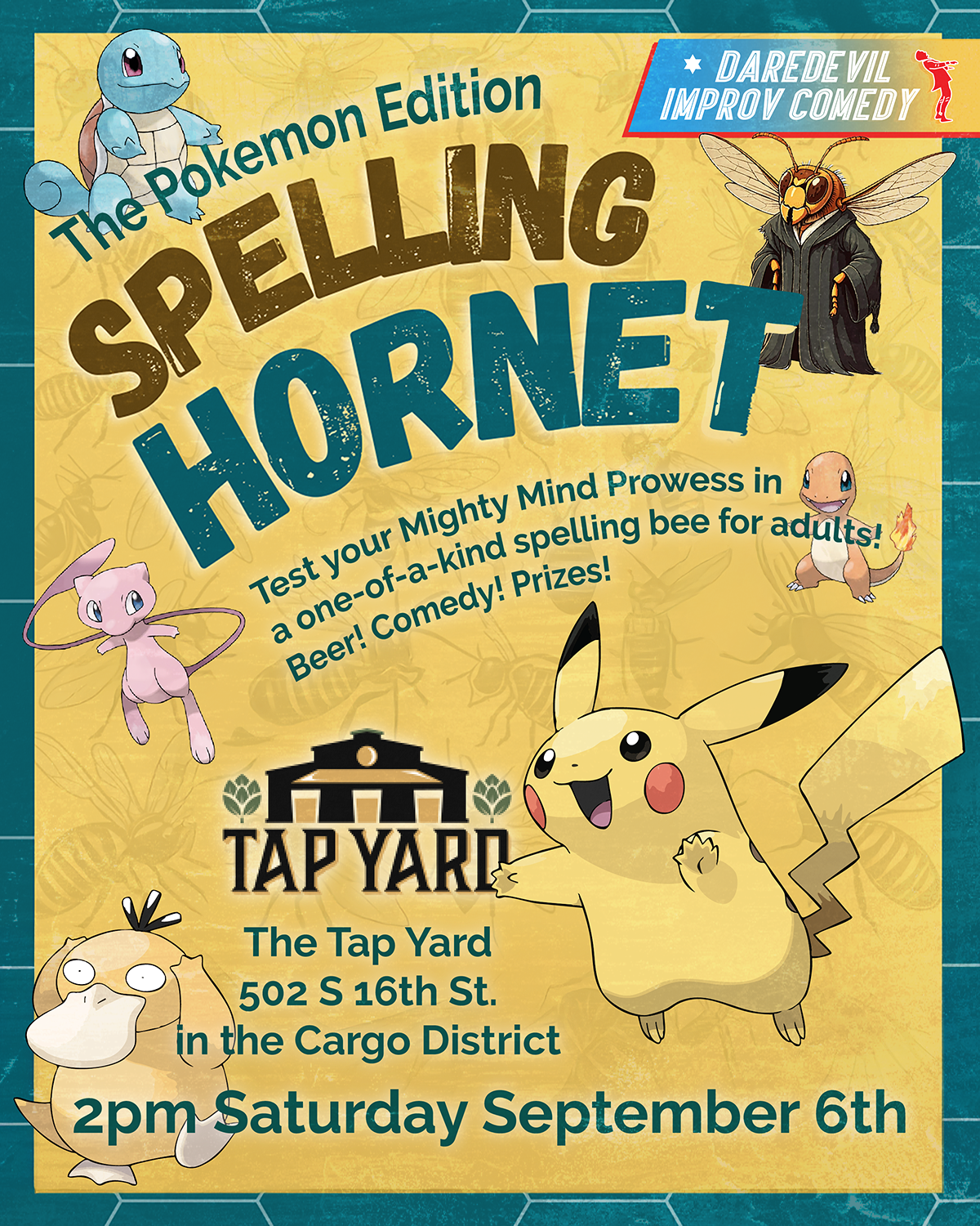 The Spelling Hornet: Pokemon Edition!