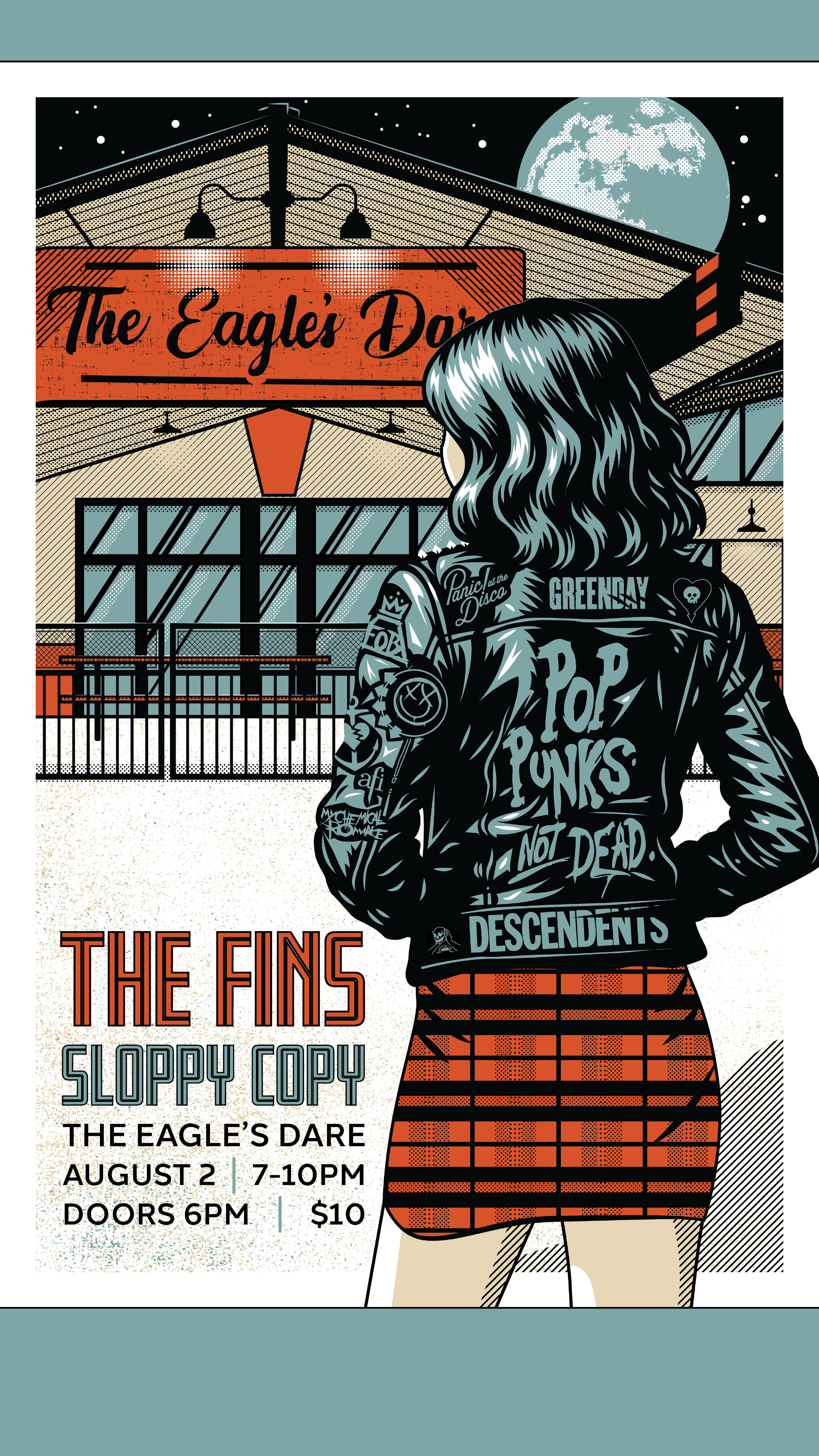 The Fins and Sloppy Copy at Eagle's Dare