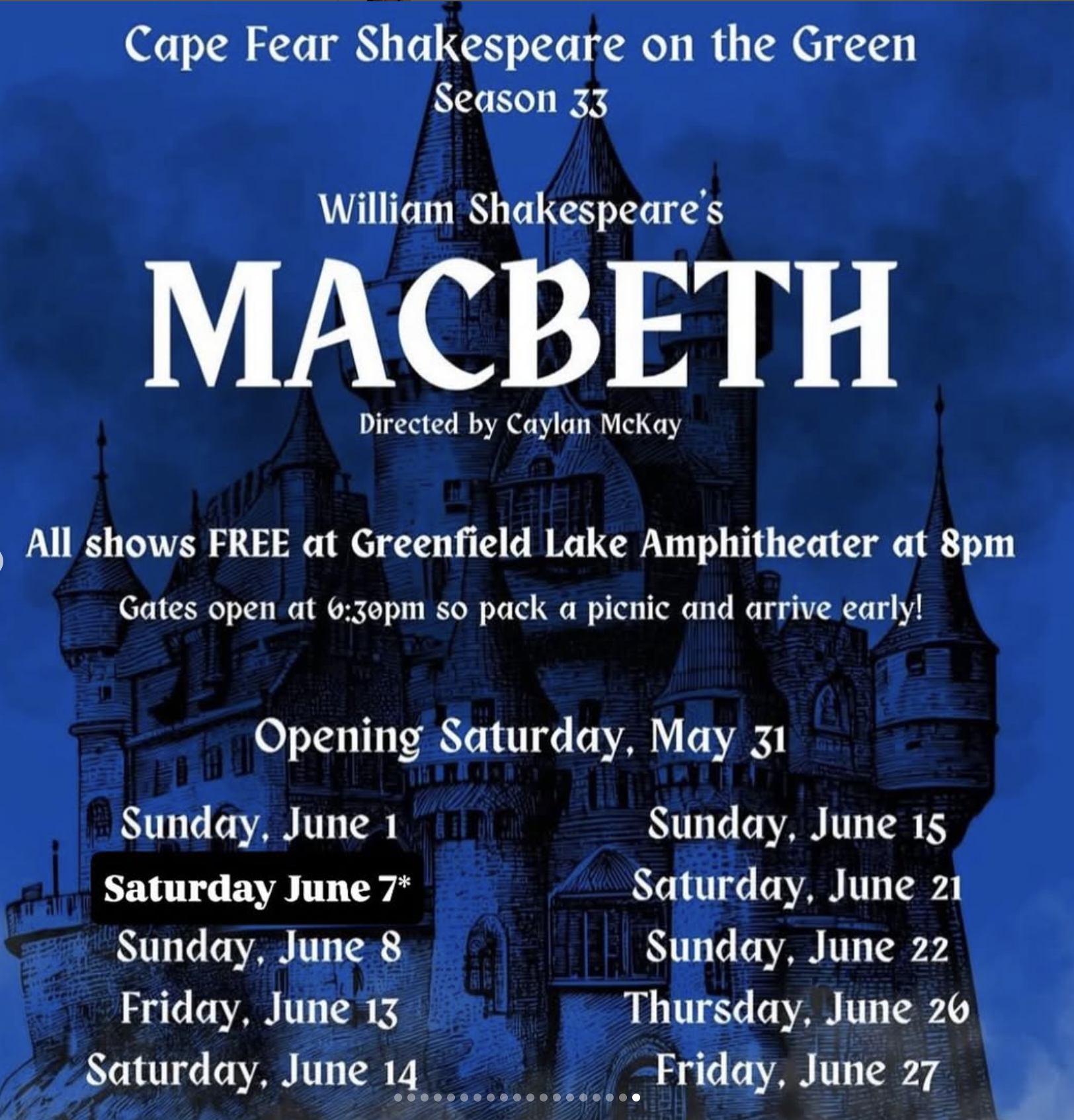 Free Macbeth Show